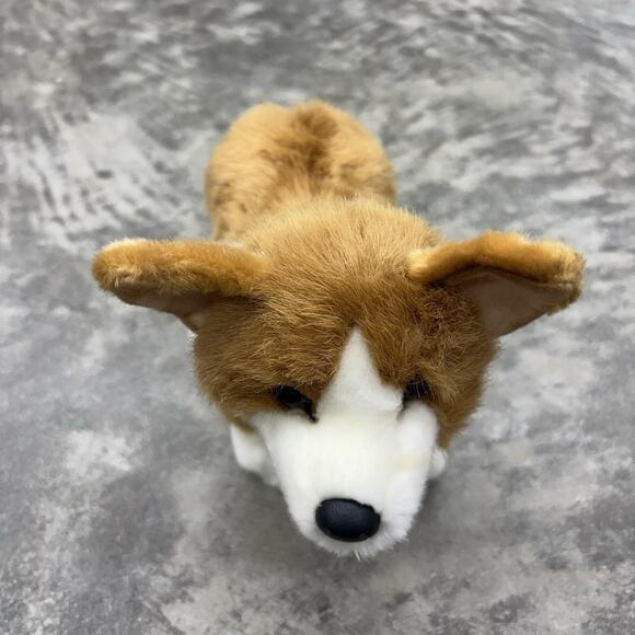 NWT DOUGLAS Corgi Stuffed Plush Soft Puppy Dog Plushie Tan White Stuffed Animal - Picture 7 of 14